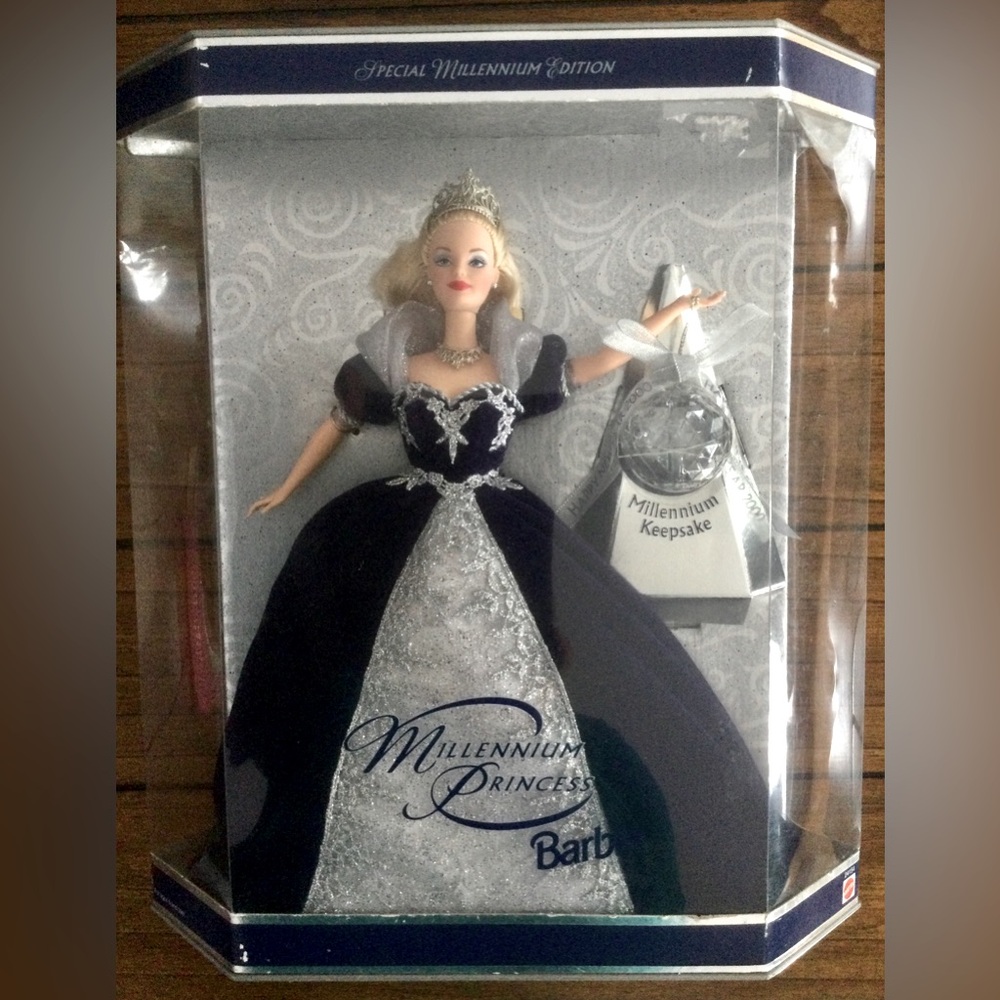 2000 Millennium Princess Barbie - includes Hallmark Ornament